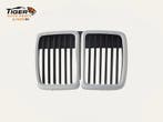 BMW E30 chromen grillen set, Nieuw, Voor, BMW, Motorkap