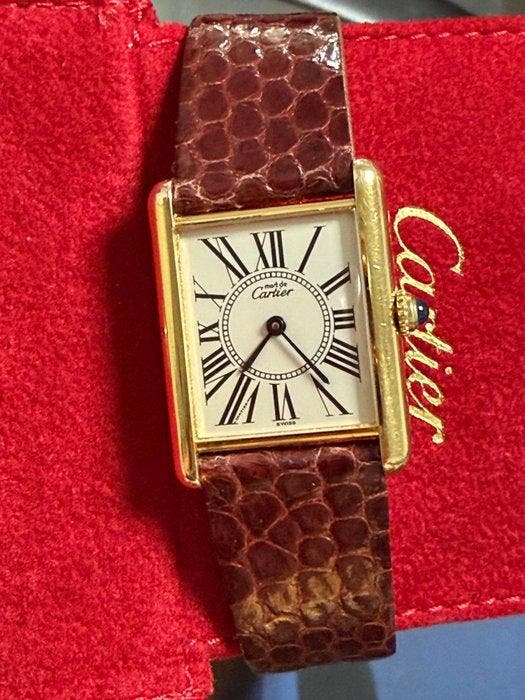 Cartier - Tank Must de Cartier - Sans prix de réserve -, Bijoux, Sacs & Beauté, Montres | Hommes