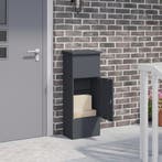 vidaXL Pakket Inwerpkoker Antraciet 44,5 x 29 x 110,5 cm, Verzenden, Nieuw