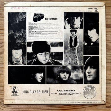 Beatles - Rubber Soul [1965 UK mono pressing] - LP - Mono -, Nieuw in verpakking