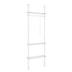 2dekans | SoBuy Kledingrek - met Opbergplanken - 80 x 27 x, Huis en Inrichting, Kasten | Kleerkasten, Ophalen of Verzenden, Nieuw