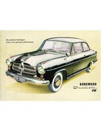 1956 BORGWARD ISABELLA TS LEAFLET ENGELS, Ophalen of Verzenden