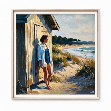 Le Yack - Summer Interlude - Technique mixte sur toile