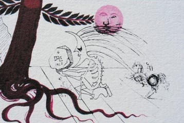 Salvador Dali (1904-1989) - Flordali : Arbre visage, Antiquités & Art