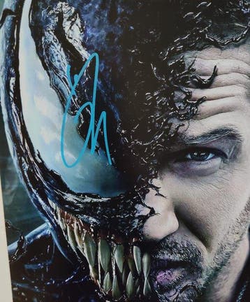 Venom - Tom Hardy (Eddie Brock) – Signed Photo 11x14 –