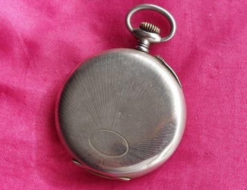 Antique Silverplated ( Argentan Déposé) Pocket Watch -, Nieuw