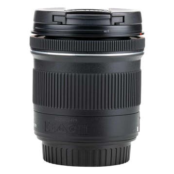 Canon EF-S 10-18mm f/4.5-5.6 IS STM met garantie, Ophalen of Verzenden, Gebruikt
