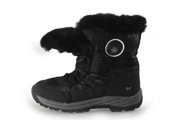 Mustang Snowboots in maat 37 Zwart, Kleding | Dames, Schoenen, Verzenden, Zwart, Snowboots, Zo goed als nieuw