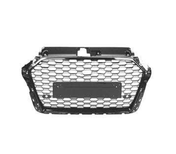 CALANDRE AUDI A3 8V 17-19 LOOK RS3 NOIR BRILLANT, Verzenden