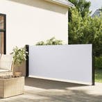 vidaXL Windscherm uittrekbaar 140x600 cm wit, Verzenden, Nieuw