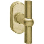 Intersteel Raamkruk T-model messing getrommeld, Doe-het-zelf en Bouw, Ophalen of Verzenden, Nieuw