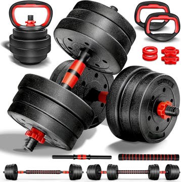 Dumbells set - Gewichten set - Halterset - Verstelbaar - 20, Verzenden