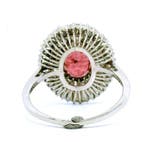 Ring Platina - 3.11ct. tw. Saffier - Diamant, Nieuw