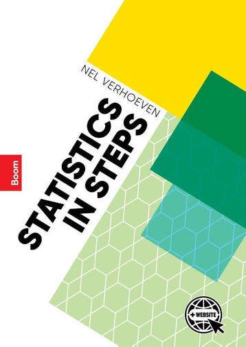 Statistics in steps 9789024434510 Nel Verhoeven, Verzenden, Zo goed als nieuw, Nel Verhoeven