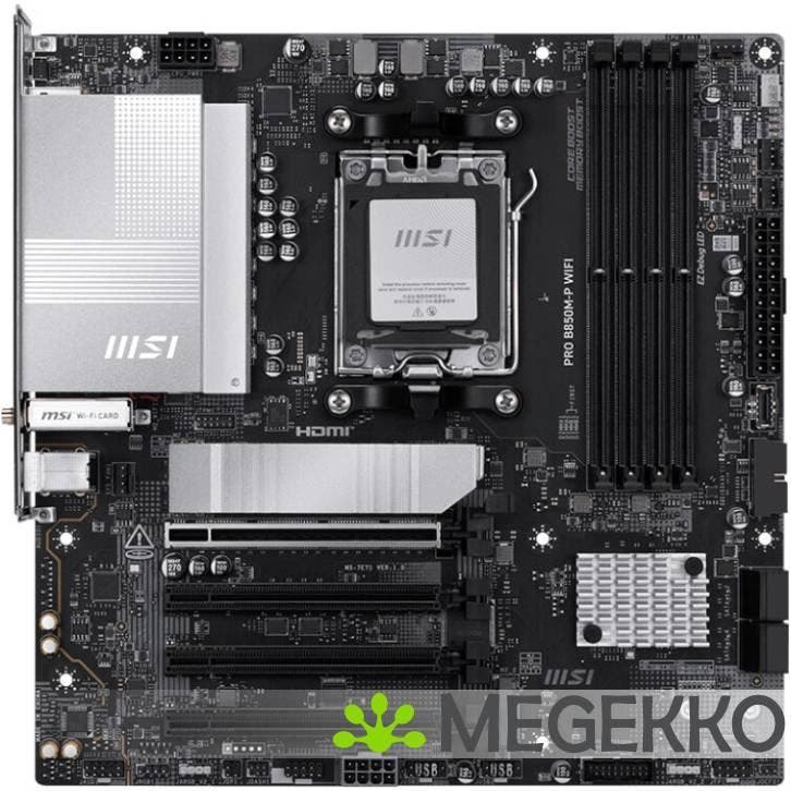 MSI PRO B850M-P WIFI, Computers en Software, Overige Computers en Software, Nieuw, Verzenden