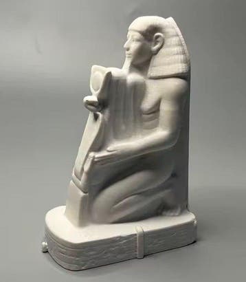 Beeldje - Tutankhamun egitto - Gips