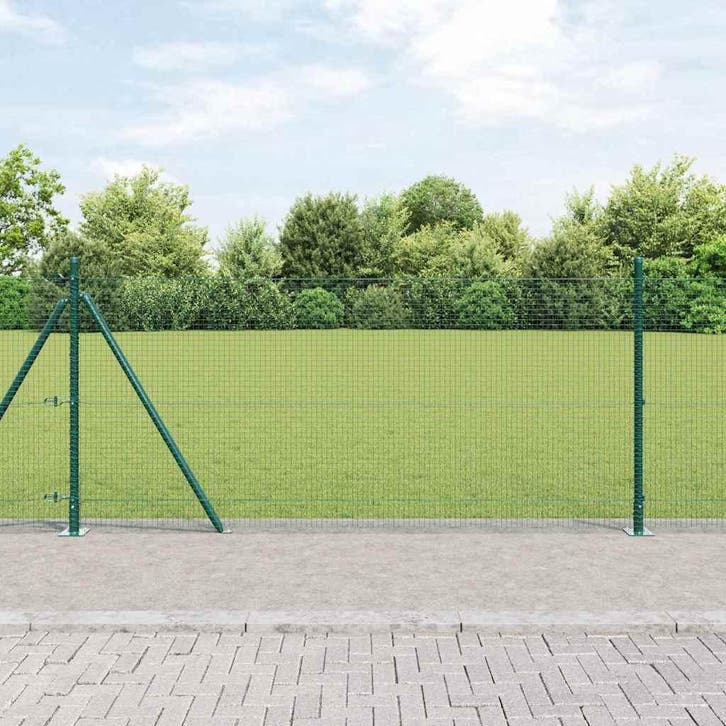 vidaXL Hekpaal. Groen, Jardin & Terrasse, Clôtures de jardin, Envoi