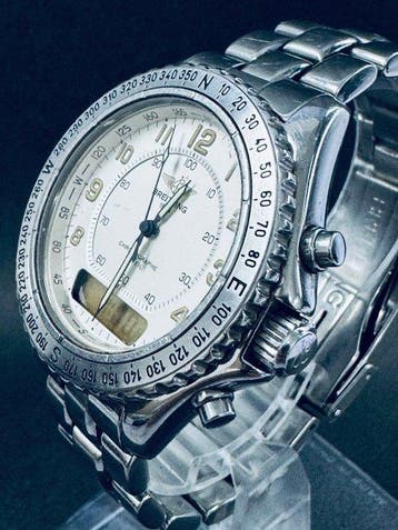 Breitling - Chronographe Reveil - A51035 - Heren - 1990-1999