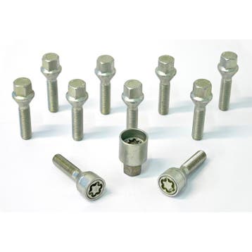 H&R Wielboutenset konisch M12x1.50 - Lengte 38mm - 10 stuks, Verzenden, Nieuw