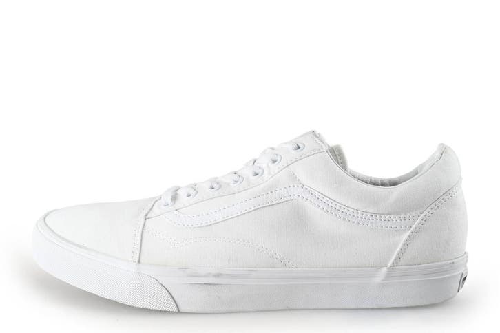 Vans Sneakers in maat 45 Wit, Kleding | Heren, Schoenen, Wit, Zo goed als nieuw, Sneakers, Verzenden