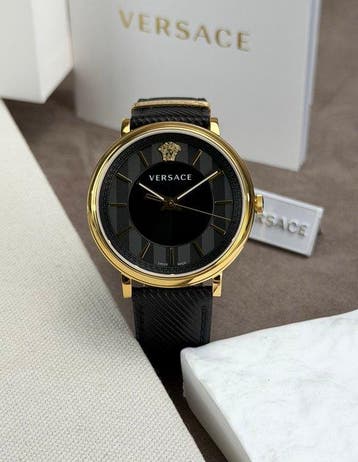 Versace - V-Circle Black/Gold - Sans prix de réserve -, Nieuw