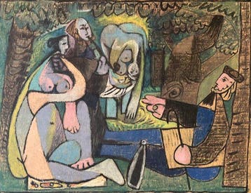 Pablo Picasso (1881-1973) - “Le déjeuner sur l’herbe”
