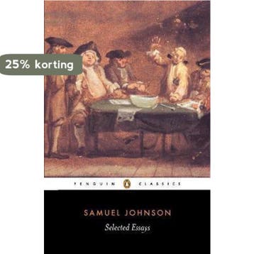 PC Selected Essays 9780140436273 Samuel Johnson, Verzenden, Samuel Johnson