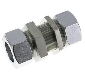 38S Acier zingué Raccord à coupe droite Cloison 315 bar ISO, Verzenden, Nieuw