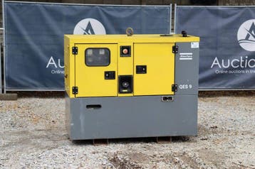 Veiling: Generator Atlas Copco QES 9 Diesel, Zakelijke goederen, Ophalen