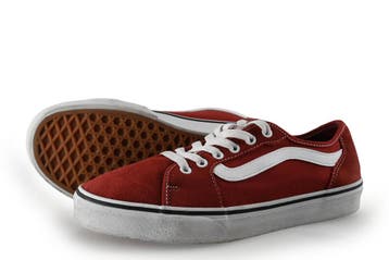 Vans Sneakers in maat 40½ Rood, Kleding | Heren, Schoenen, Overige kleuren, Verzenden, Zo goed als nieuw, Sneakers