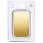 50 grammes - Or - 50g Gold Bar Heraeus - Scellé & avec