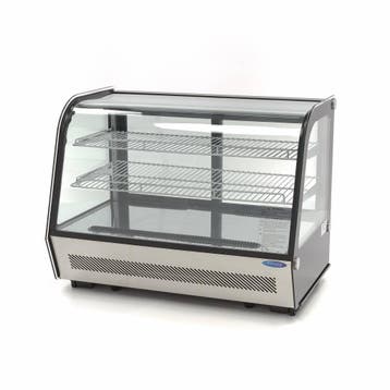 Luxe gebaksvitrine | 2 Schuifdeuren | 153 Liter Capaciteit, Verzenden