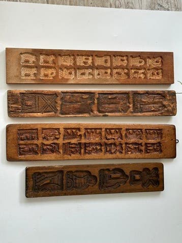 Mal (4) - Oude Speculaasplanken, Antiek en Kunst