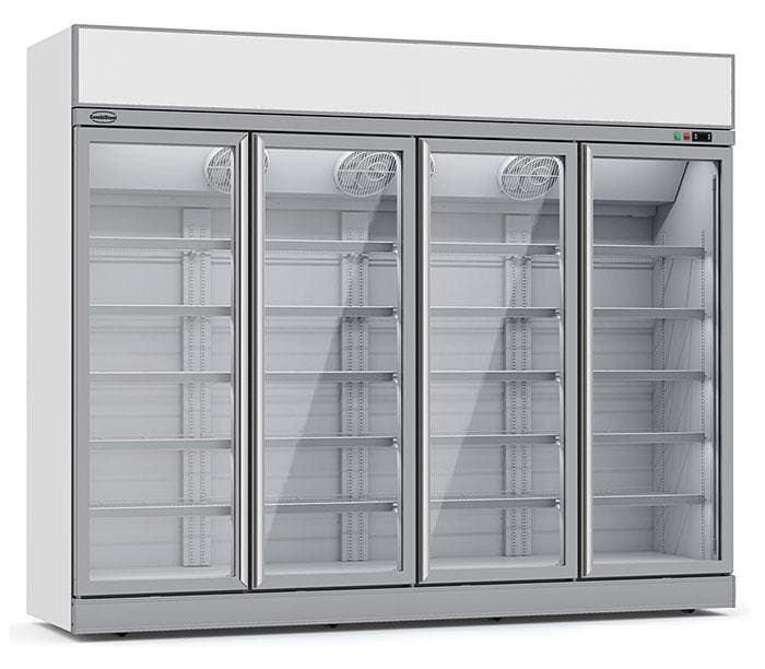 Koelkast 4 Glasdeuren Ins-2060R, Articles professionnels, Horeca | Équipement de cuisine, Envoi
