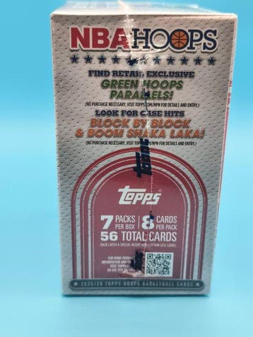 2025/26 Topps NBA Hoops Caja sellada - 1 Box - Parfait (P), Nieuw