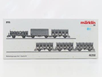 Märklin H0 - 46350 - Modeltrein goederenwagonset (1) -, Nieuw