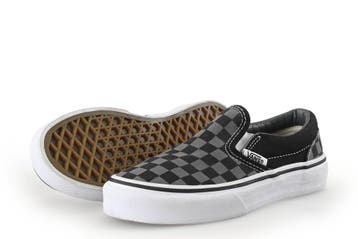 Vans Instappers Jongens in maat 29 Zwart, Jongen of Meisje, Schoenen, Zo goed als nieuw, Vans