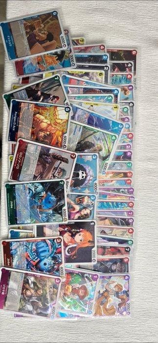 Bandai - 5000 Cartes en vrac - One Piece Carte parallèle,, Nieuw