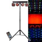 Qtx Oplaadbare LED Derby & Par Bar Statief, Nieuw