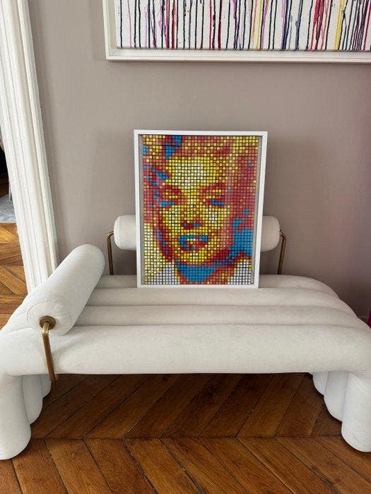 Rubik’s Marylin Monroe, Antiek en Kunst, Kunst | Designobjecten