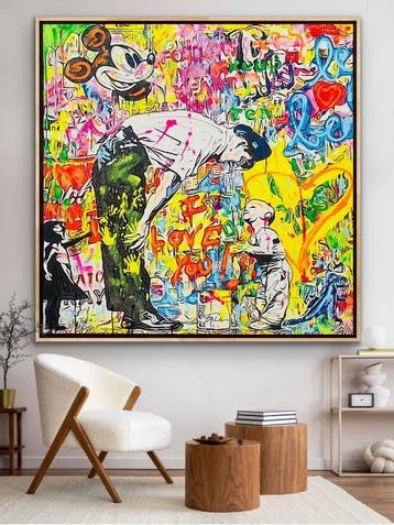 Joaquim Falco - GRAFFITI ARTIST KID XL Fluor paint