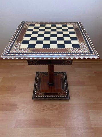 Schaaktafel - Been, parelmoer en hoogwaardige edele, Maison & Meubles, Maison & Meubles | Autre