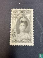 Suriname - Regeringsjubileum Wilhelmina 1898-1923 - 1923, Postzegels en Munten, Postzegels | Suriname, Verzenden, Gestempeld