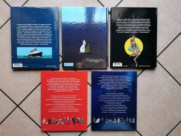 Tintin - Historia / Point - 5 Albums - Édition Limitée, Nieuw
