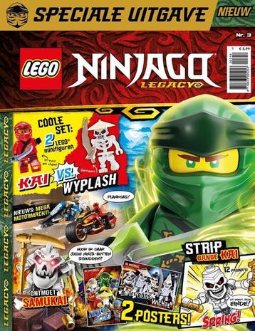 LEGO NINJAGO LEGACY 0004 8710823005053 Meis & Maas, Verzenden, Gelezen, Meis & Maas