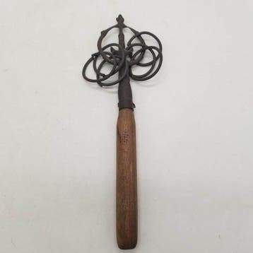 Bâton shakuj bouddhiste japonais vintage - Fer (fonte) -