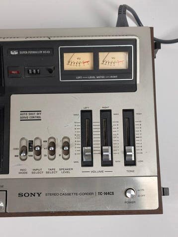 Sony - TC-144CS / Top-Loading Stereo Compact, Nieuw