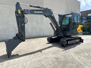 Veiling: Midigraafmachine Volvo EC55D Diesel 2017, Ophalen