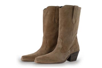Bronx Cowboy laarzen in maat 39 Beige, Kleding | Dames, Bronx, Verzenden, Beige, Gedragen