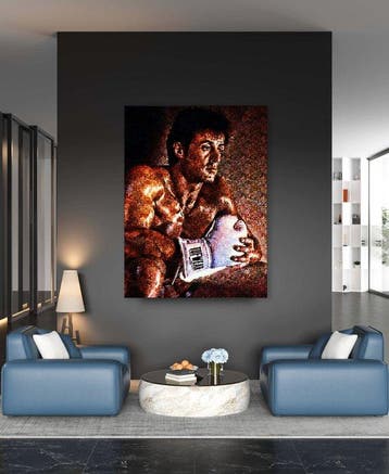 ROCKY (1976) - Sylvester Stallone as Rocky Balboa 5/7, Nieuw